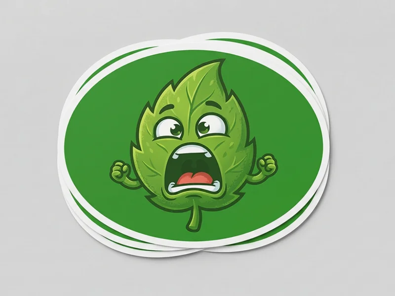 Oval Stickers
